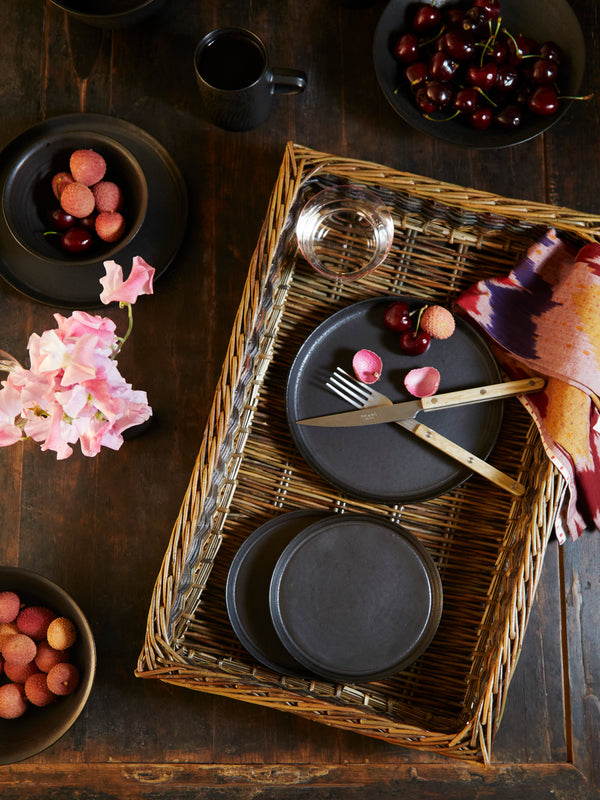 Benjamin Nauleau - Handwoven Willow Tray -  - ABASK