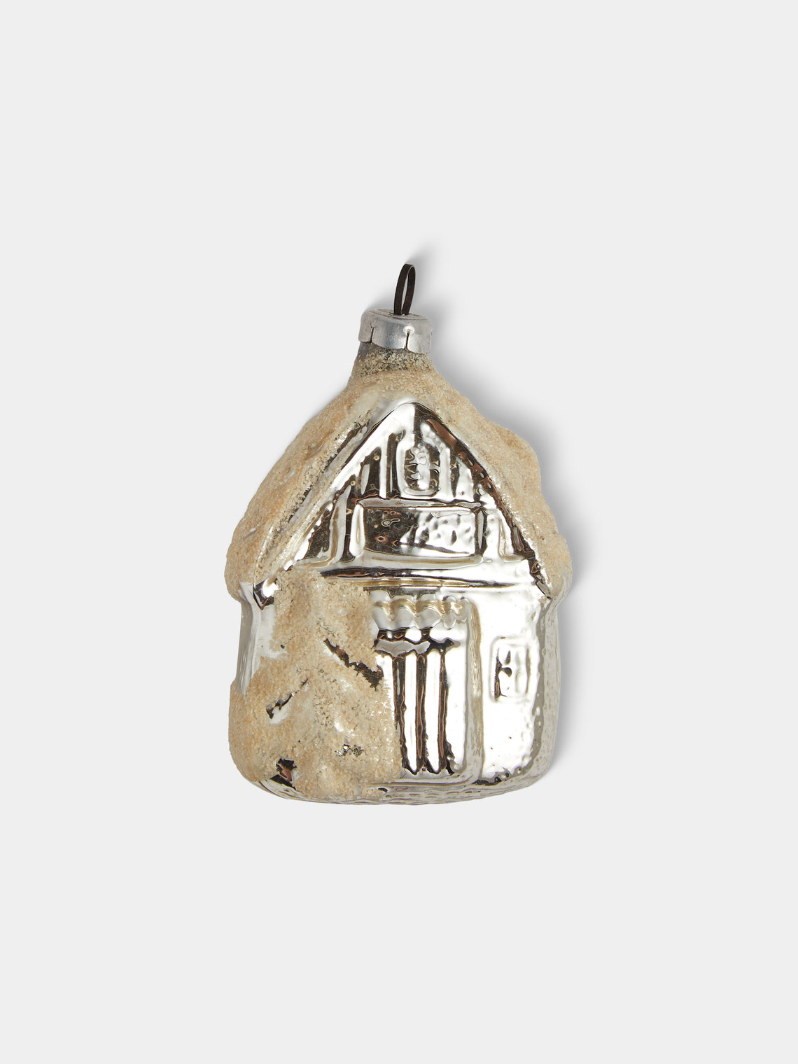 Antique and Vintage - Early-20th-Century Christmas Glass Baubles (Set of 14) - Silver - ABASK