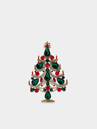 ABASK Decorations - Charming Czech Crystal Tree - Red - ABASK - 