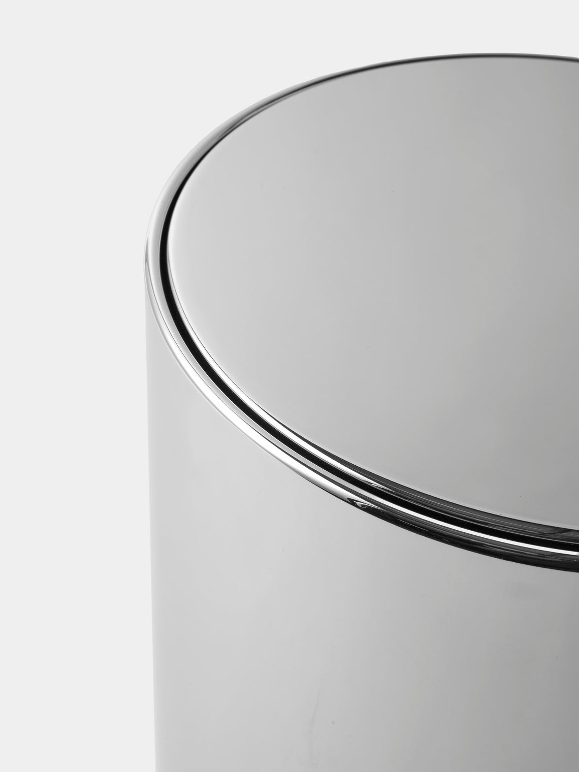 Decor Walther - Chrome Wastepaper Bin - Chrome - ABASK
