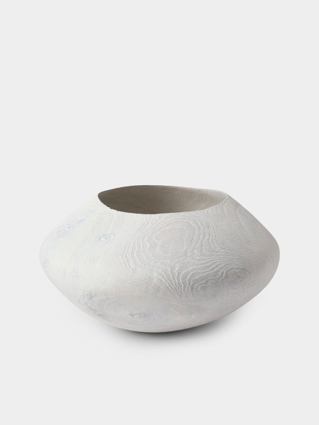 Friedemann Buehler - White-Limed Oak Bowl - White - ABASK - 