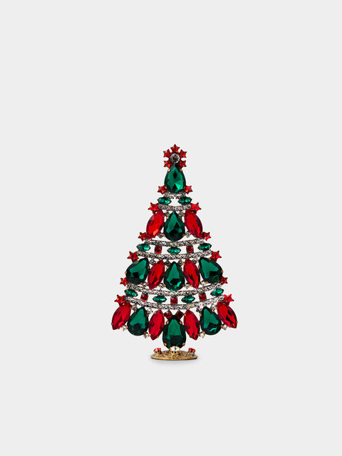 ABASK Decorations - Meticulous Czech Crystal Tree - Green - ABASK - 