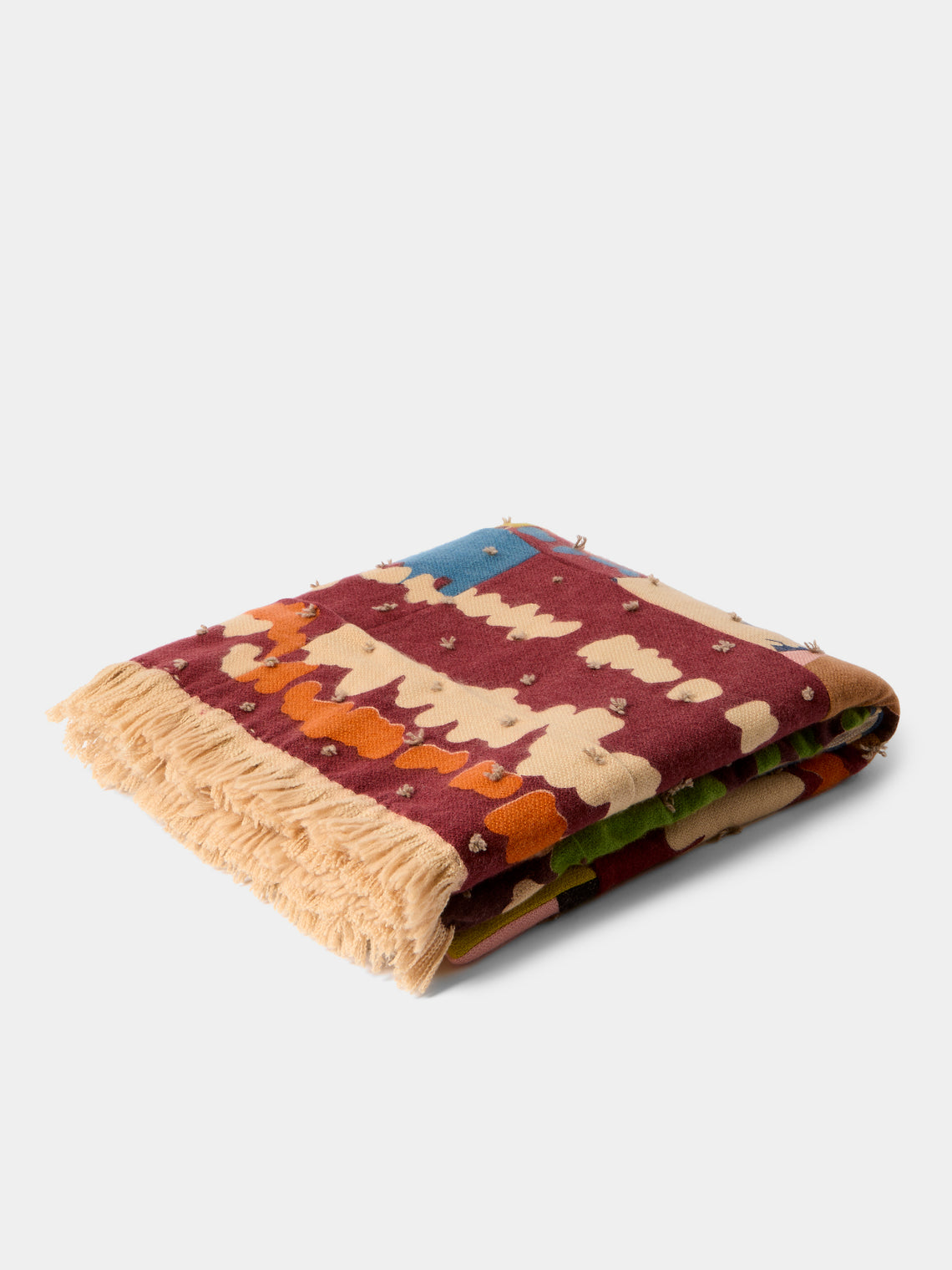 Saved NY - Shahmaran Cashmere Throw (79in/2m) - Multiple - ABASK