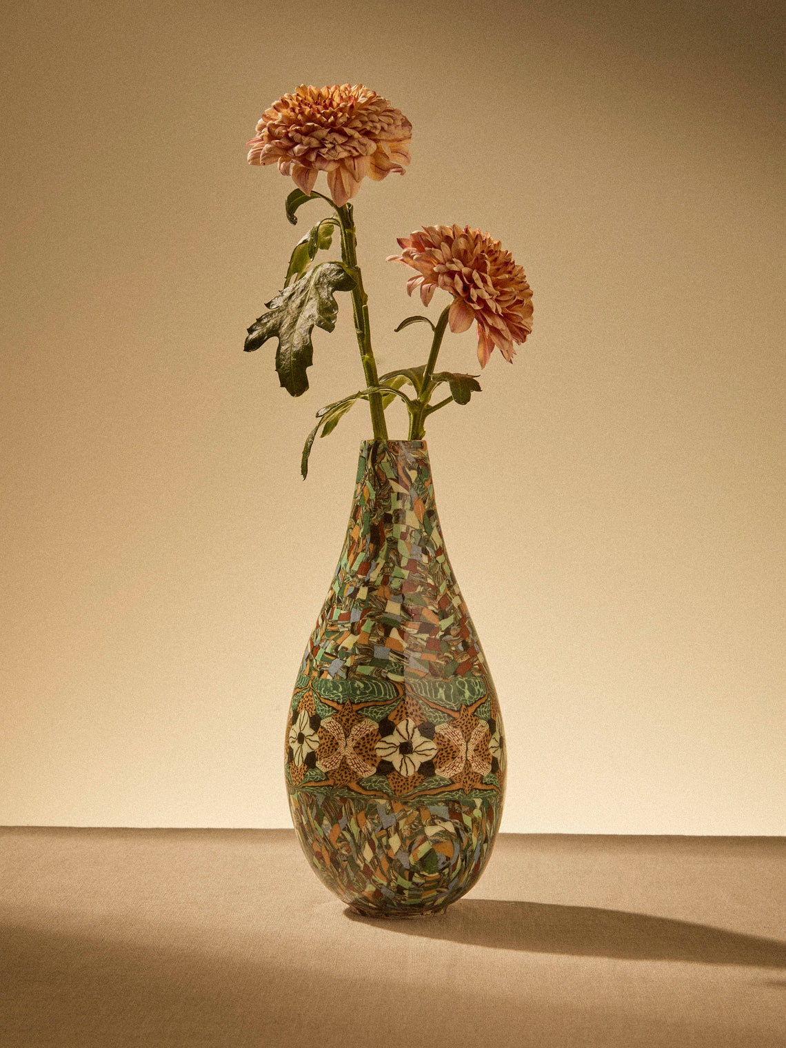 Antique and Vintage - 1950s Jean Gerbino Ceramic Vase (10in/25cm) - Multiple - ABASK