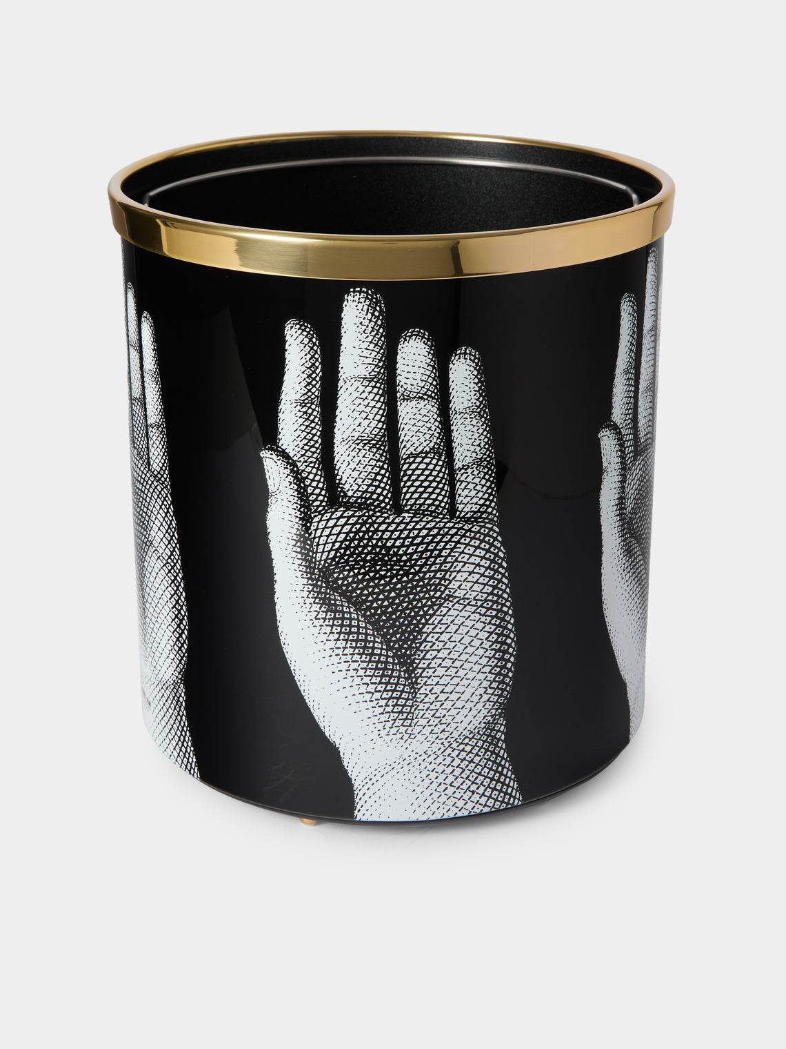Fornasetti - Mani Iron Wastepaper Bin - Multiple - ABASK - 