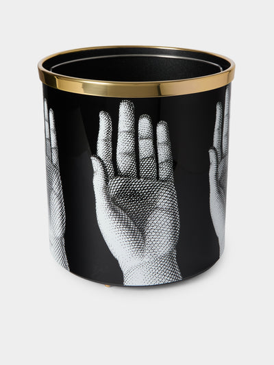 Fornasetti - Mani Iron Wastepaper Bin - Multiple - ABASK - 