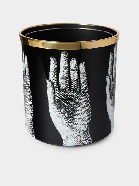 Fornasetti - Mani Iron Wastepaper Bin - Multiple - ABASK - 