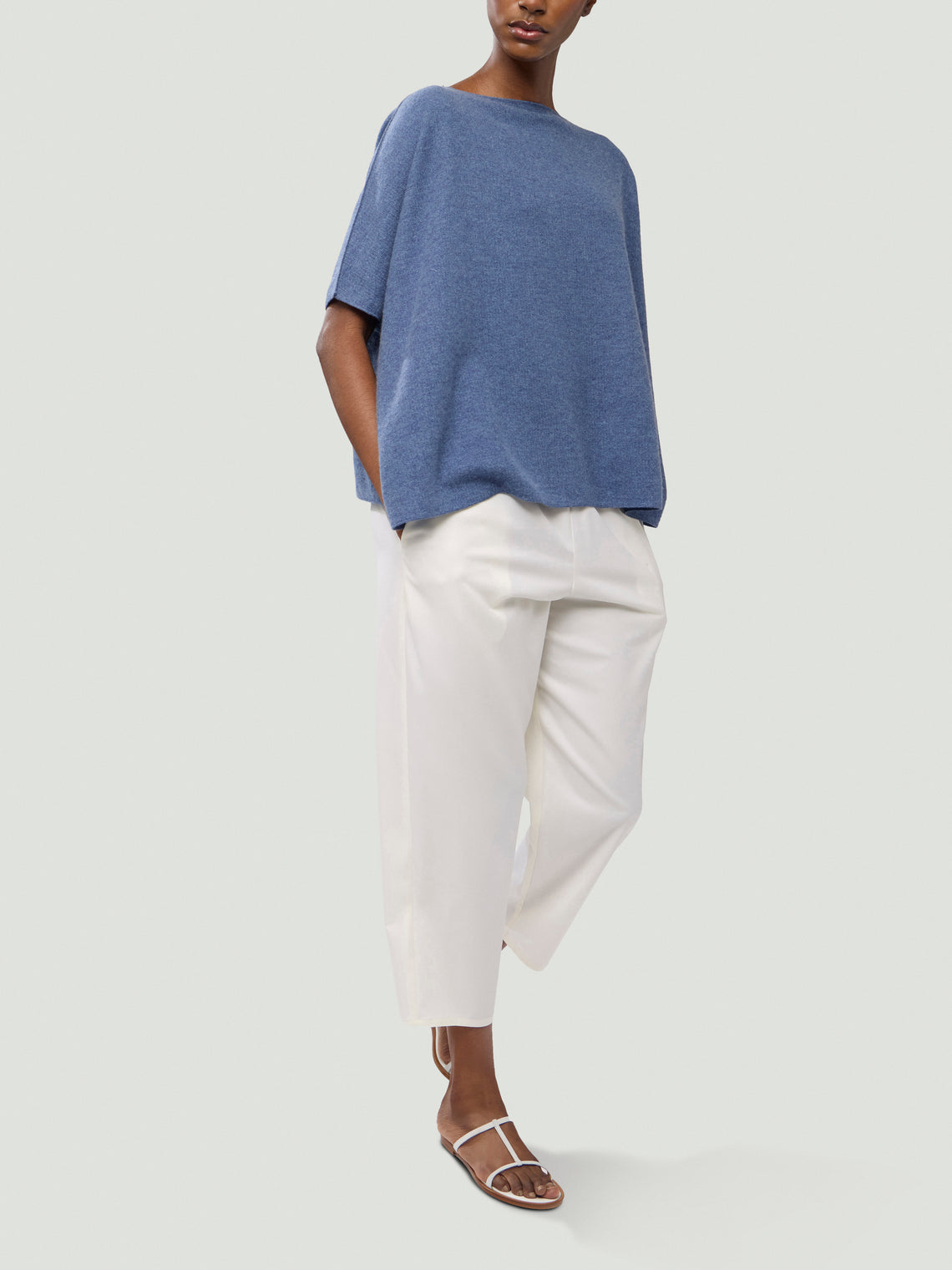 Dusan - Easy Cashmere T-Shirt | One Size -  - ABASK