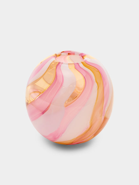 Moonarij - Babymoon Hand-Blown Glass Vase (4.5in/12cm) - Pink - ABASK - 