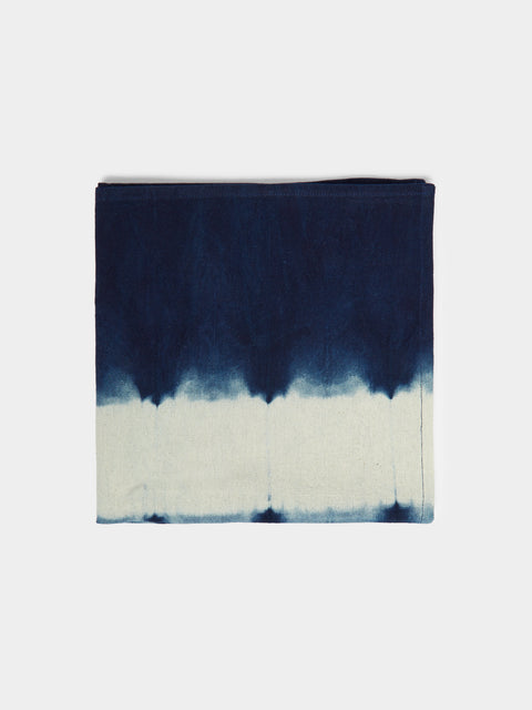 Tensira - Indigo Hand-Dyed Cotton Napkins (Set of 4) -  - ABASK - 