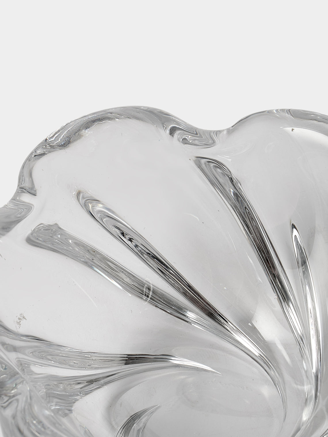 Antique and Vintage - 1950s Orrefors Crystal Dish - Clear - ABASK