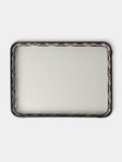 RUDI - Nassa Leather Tray (24in/60.5cm) - White - ABASK - 
