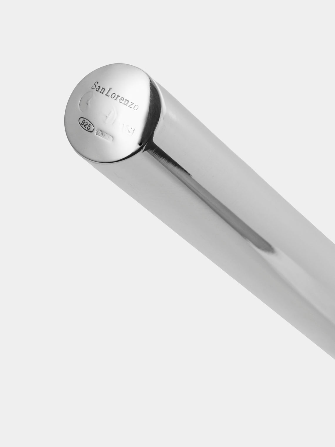 San Lorenzo - 1979 Afra and Tobia Scarpa Sterling Silver and Horn Salad Servers (Set of 2) - Silver - ABASK