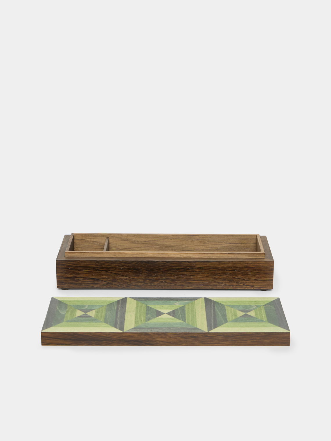 Kevin Stamper - Albers Wood Desk Box - Green - ABASK