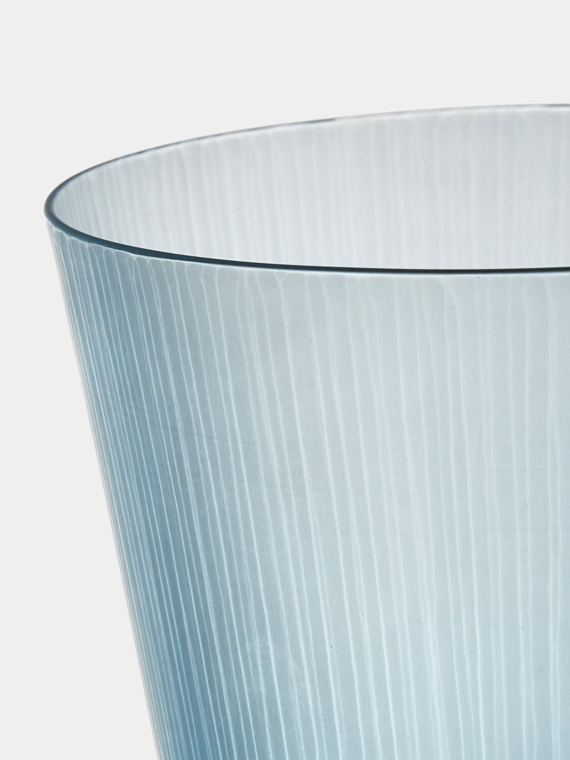 Takeyoshi Mitsui - Silence Hand-Blown Glass Tumblers (Set of 2) - Blue - ABASK