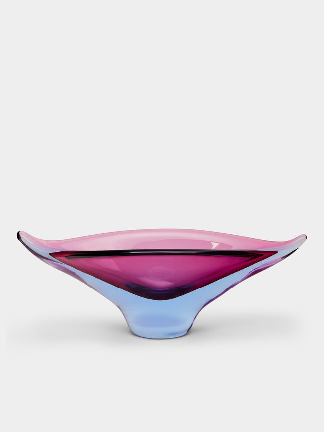 Antique and Vintage - 1950s Flavio Poli Murano Glass Bowl -  - ABASK - 