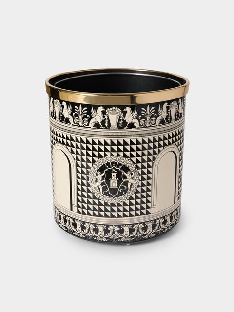 Fornasetti - Facciata Quattrocentesca Iron Wastepaper Bin - Multiple - ABASK - 
