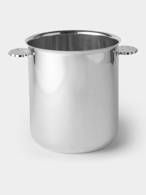 Antique and Vintage - 20th-Century Puiforcat Silver-Plated Ice Bucket - Silver - ABASK - 