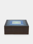 Kevin Stamper - Albers Wood Desk Box - Blue - ABASK - 