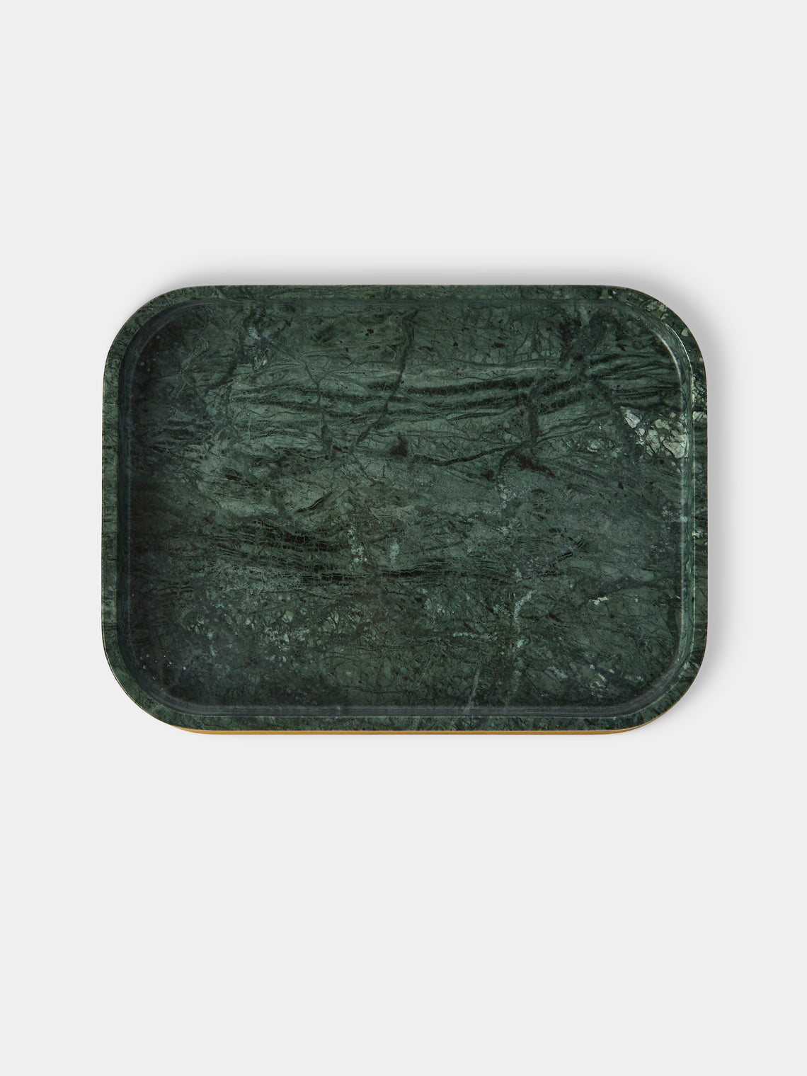 Giobagnara - Polo Marble Valet Tray (9.5in/24cm) - Green - ABASK - 