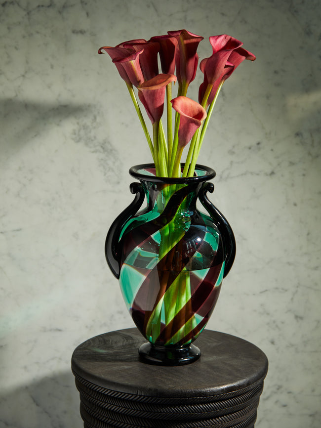 Antique and Vintage - Mid-Century Seguso Murano Glass Vase -  - ABASK