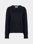 Ryan Roche - Cloud Cashmere and Silk Crew-Neck Sweater | Size: S - Black - ABASK - 