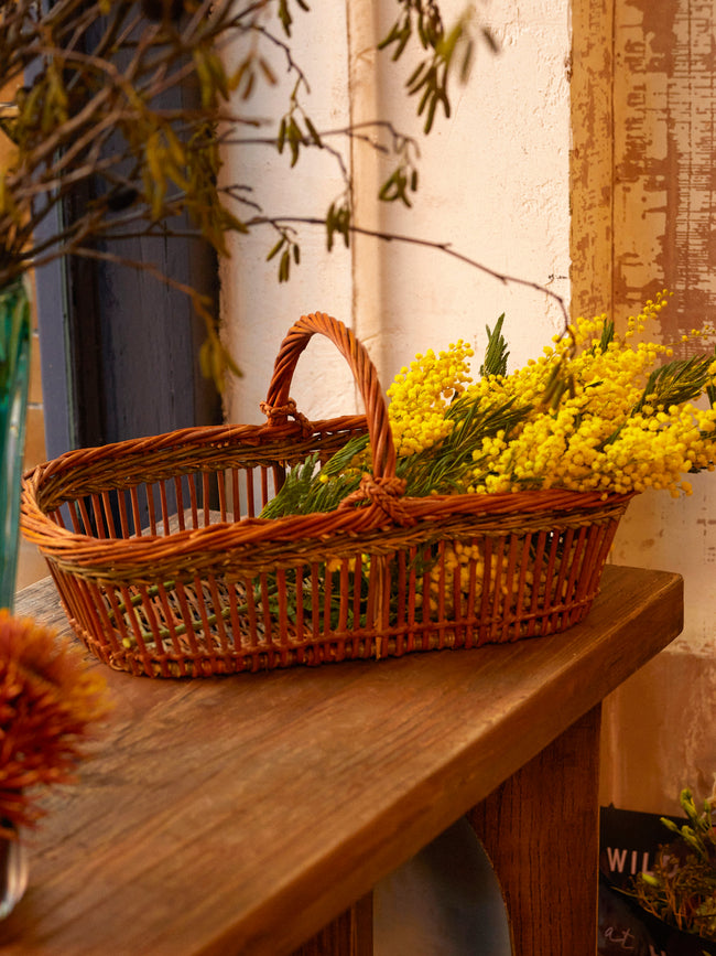 Valérie Lavaure - Handwoven Willow Strawberry Basket -  - ABASK