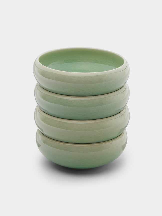Jinho Choi - Celadon Small Bowls (Set of 4) -  - ABASK