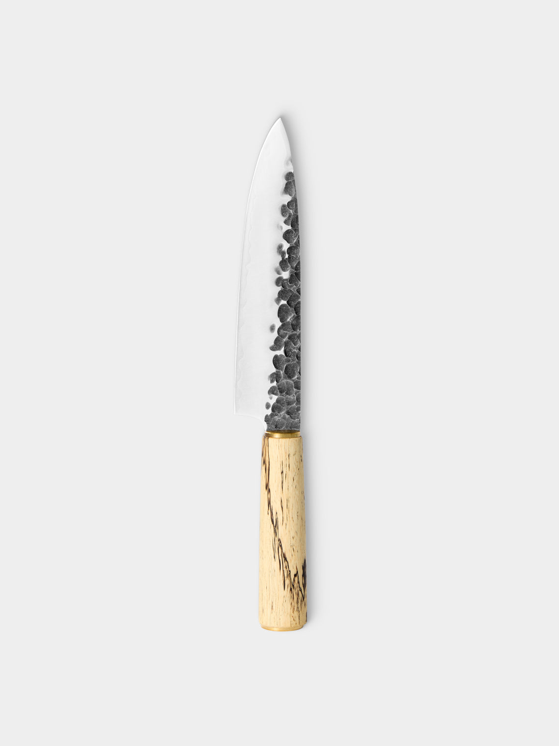 Katto - | Set of 4 | Spalted Tamarind Kitchen Knives - Brown - ABASK