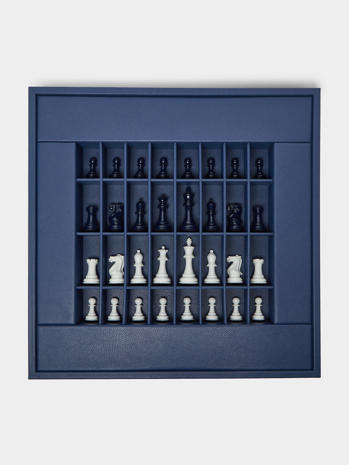 Hector Saxe - Leather Chess Set -  - ABASK