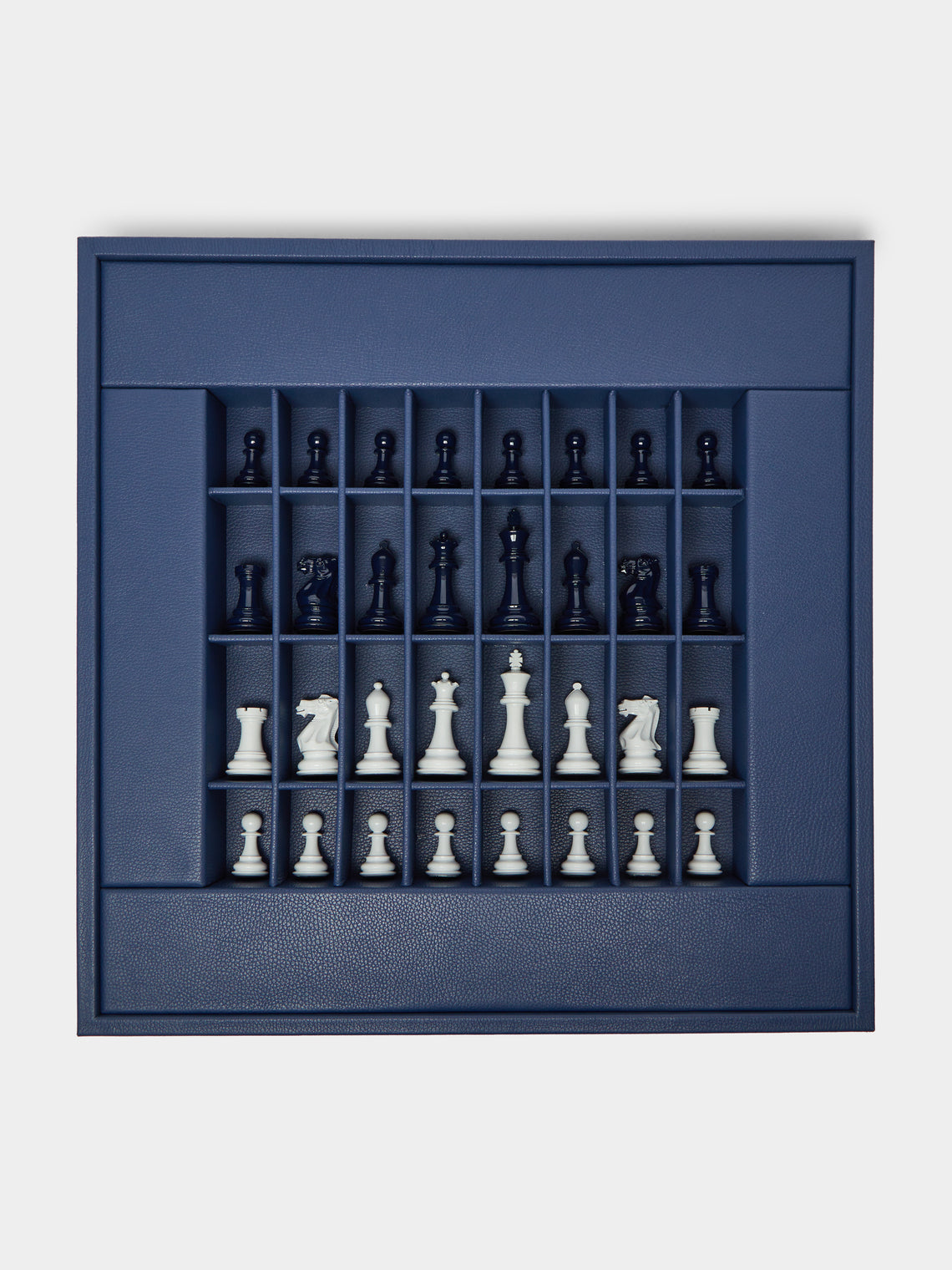 Hector Saxe - Leather Chess Set -  - ABASK