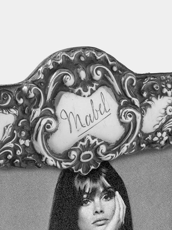 Antique and Vintage - 1901 British Chester Sterling Silver Photo Frame (6x8") - Silver - ABASK