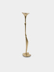 Shaha Raphael - Low Tide Fishbone Hand-Cast Brass Medium Candelabra - Gold - ABASK - 
