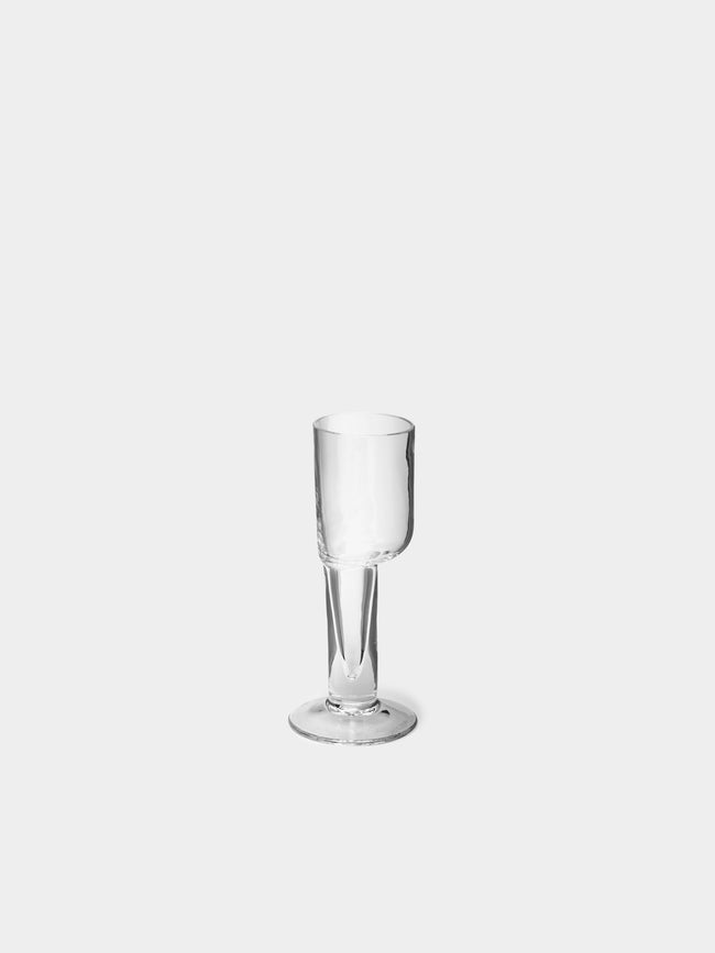 Carlo Moretti - Asymmetric Hand-Blown Murano Liqueur Glass - ABASK