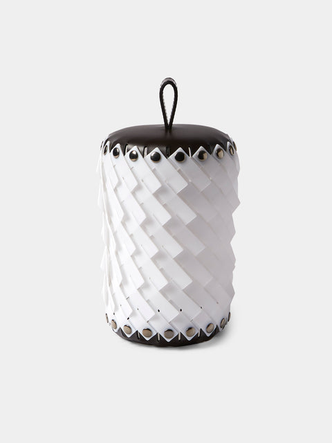 Pinetti - Almeria Handwoven Small Wireless Lantern - Dark Brown - ABASK - 
