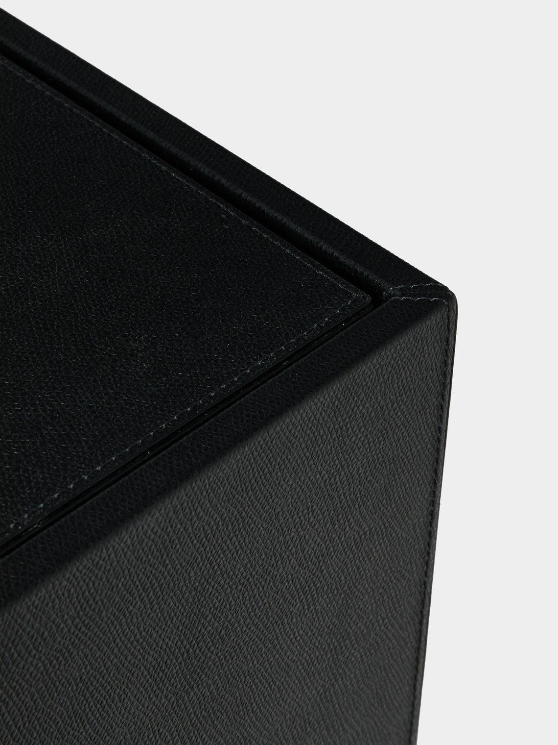 Giobagnara - Groove Leather Pedal Bin - Black - ABASK