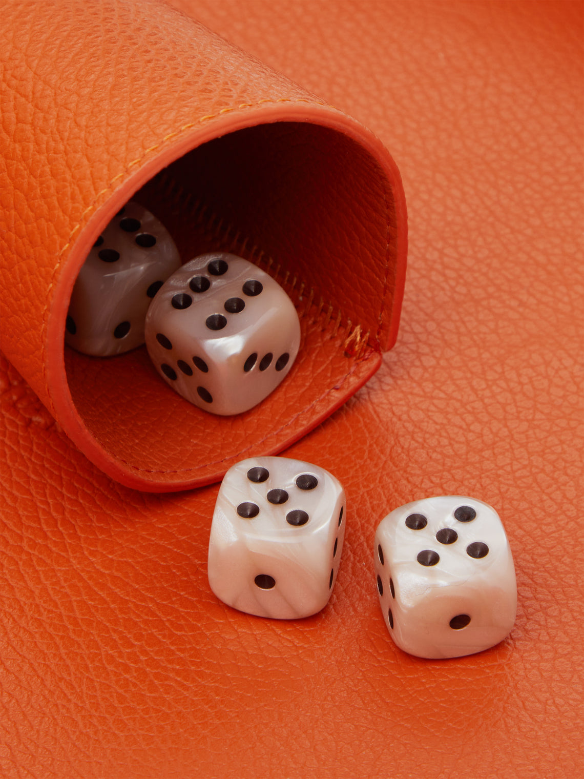 Hector Saxe - Leather Dice Set -  - ABASK