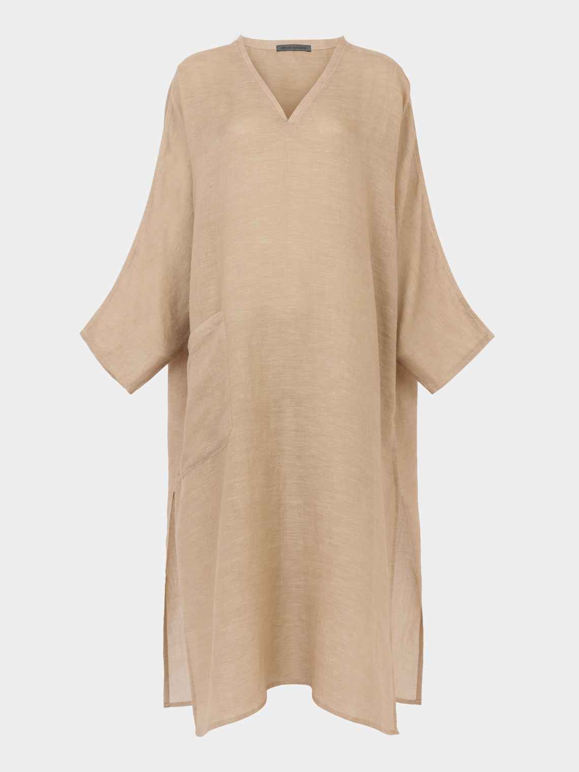 Denis Colomb - Cashmere and Linen Tunic Dress | Size: M -  - ABASK - 