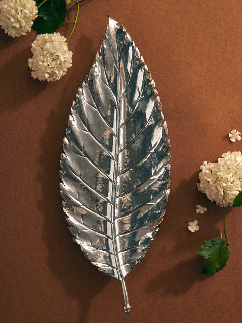 Antique and Vintage - 1970s Buccellati Solid Silver Leaf - Silver - ABASK