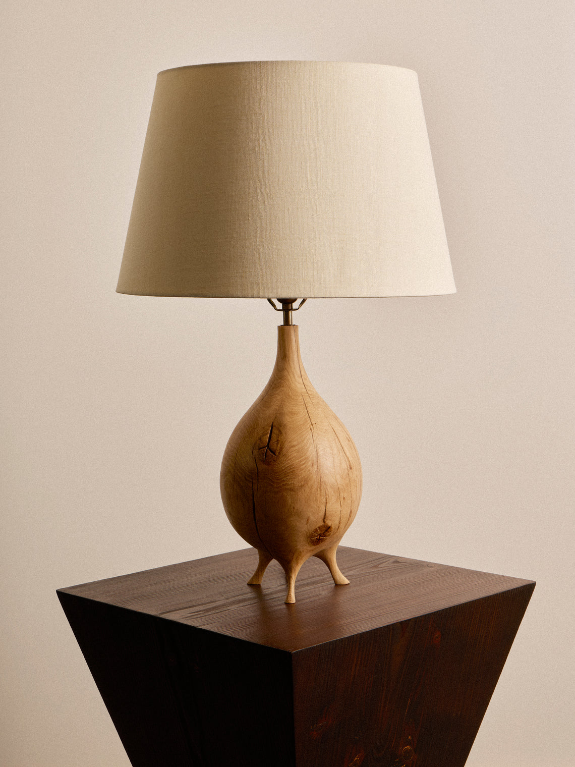 Jamie Gaunt Designs - No. 6 Natural Oak Table Lamp - Natural - ABASK