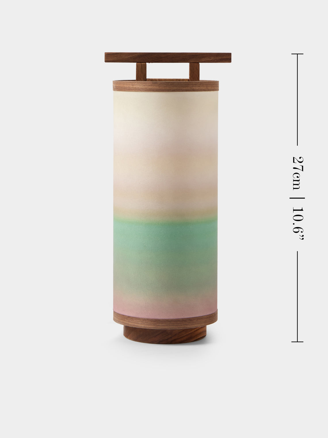 Maxime Prange - Torii Walnut and Washi Paper Small Table Lamp - Multiple - ABASK