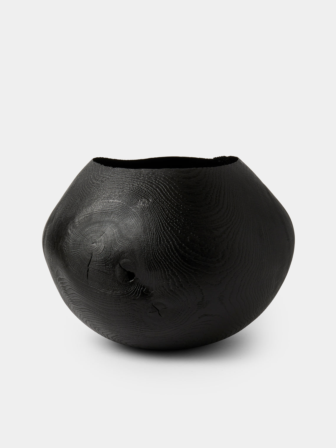 Friedemann Buehler - Blackened Oakwood Bowl - Black - ABASK - 