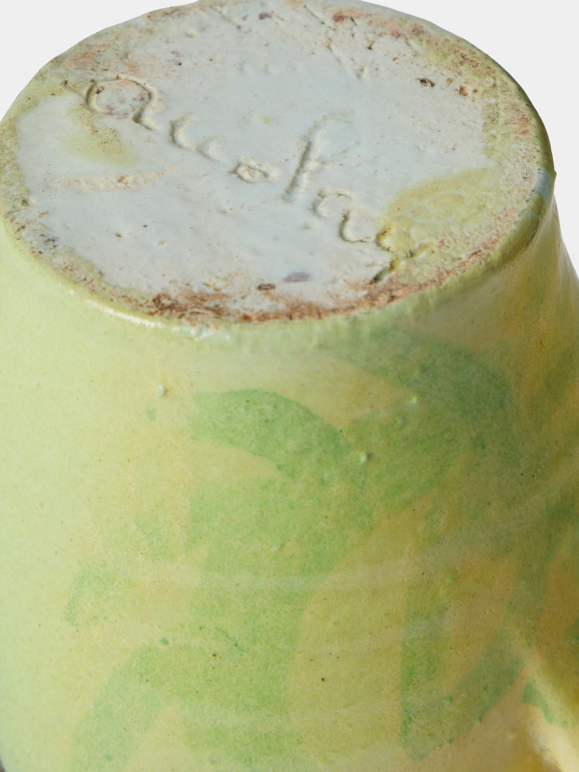 Antique and Vintage - 1950s Accolay Vase - Green - ABASK