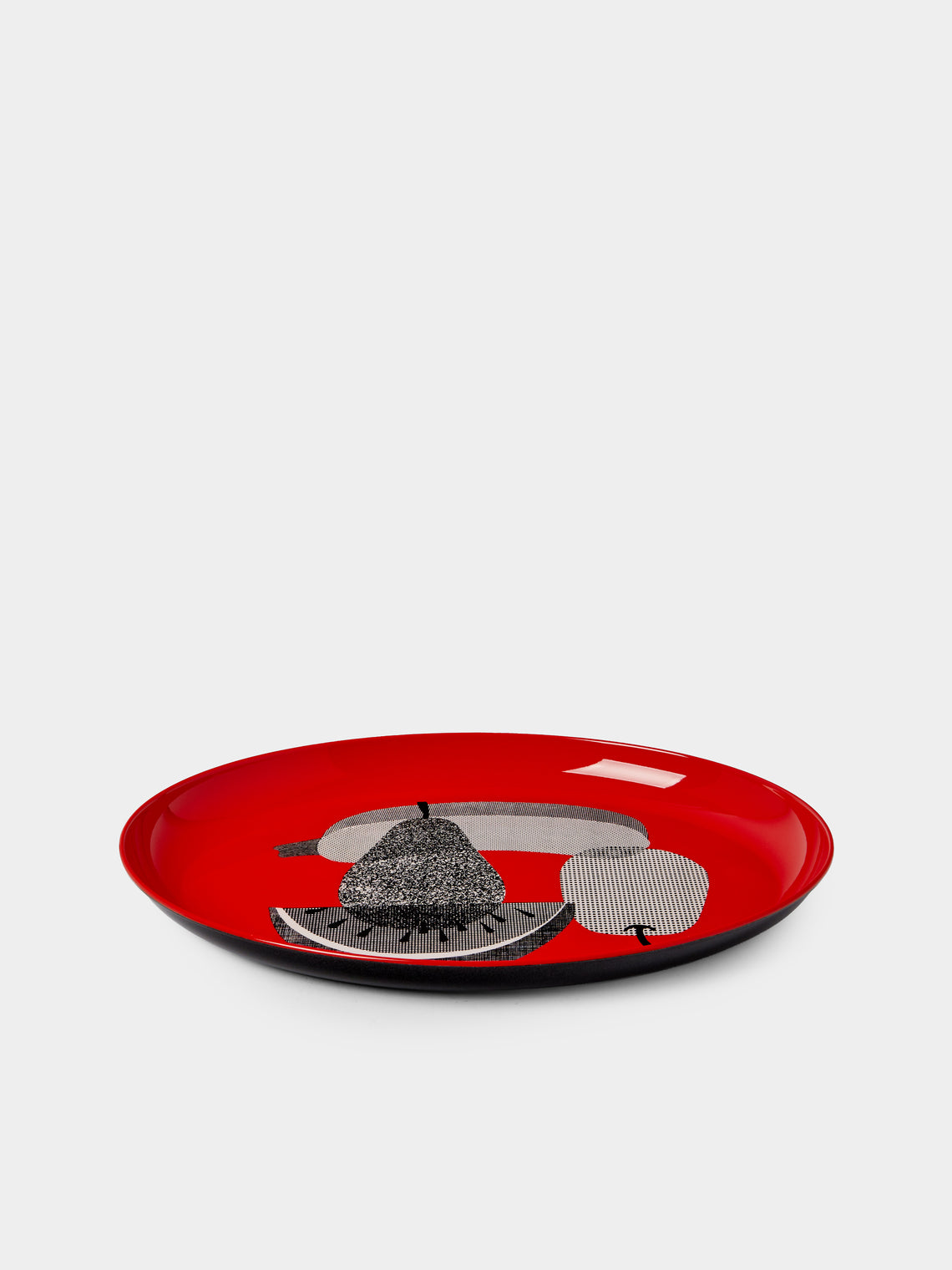 Fornasetti - Frutta e Legumi Retinati Tray (22in/56cm) - Multiple - ABASK