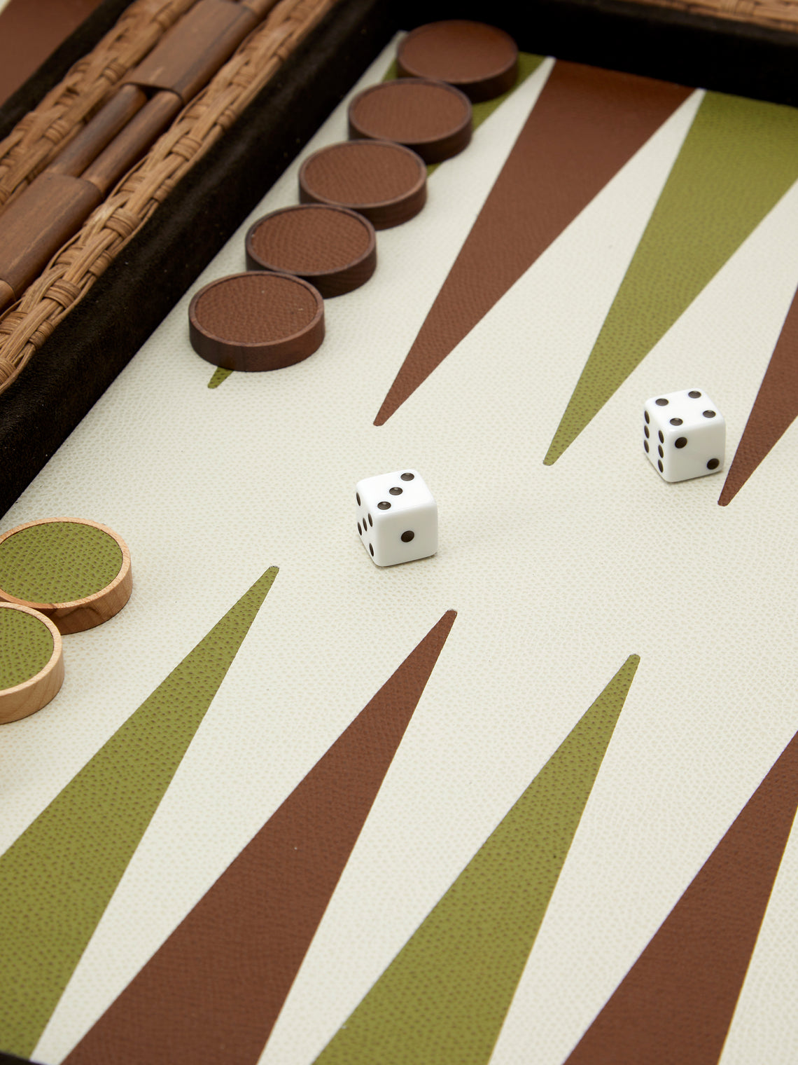 Pigment France - Monte-Carlo Rattan Backgammon Set - Multiple - ABASK