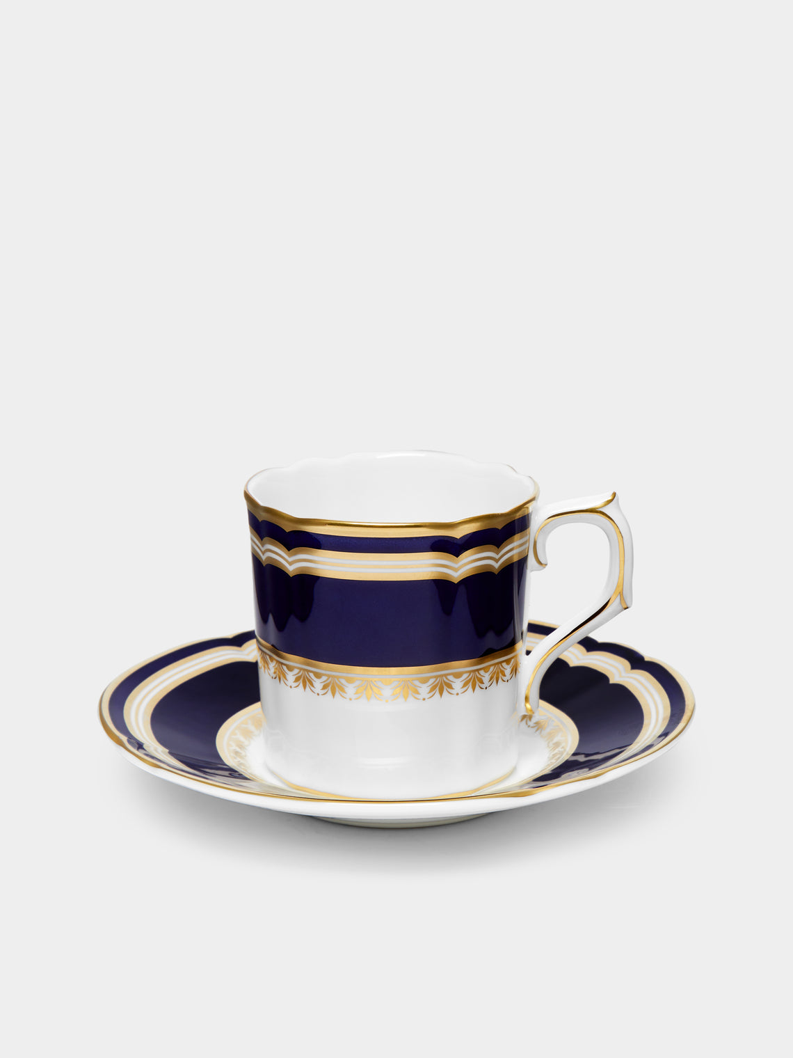 Royal Crown Derby - Ashbourne Bone China Espresso Cup and Saucer -  - ABASK - 