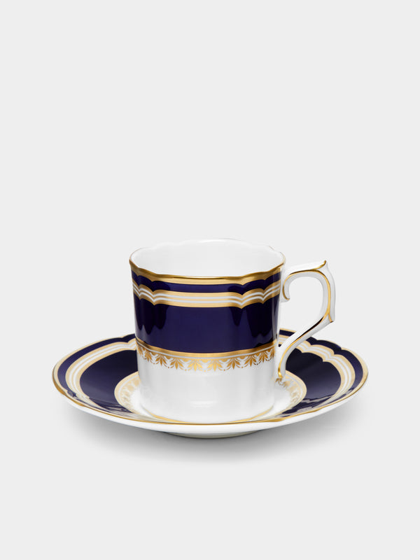 Royal Crown Derby - Ashbourne Bone China Espresso Cup and Saucer -  - ABASK - 