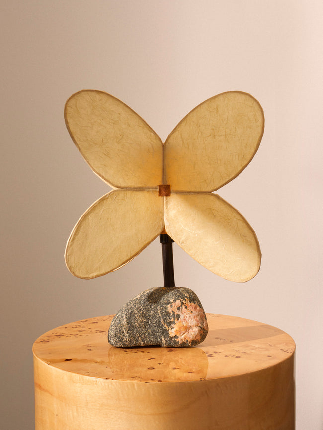 Yuxuan Huang - Dream Catcher Tai Mountain Rock and Kozo Paper Table Lamp - Multiple - ABASK