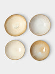 Hana Karim Studio - Hand-Built Stoneware Tapas Bowls (Set of 4) - Cream - ABASK - 