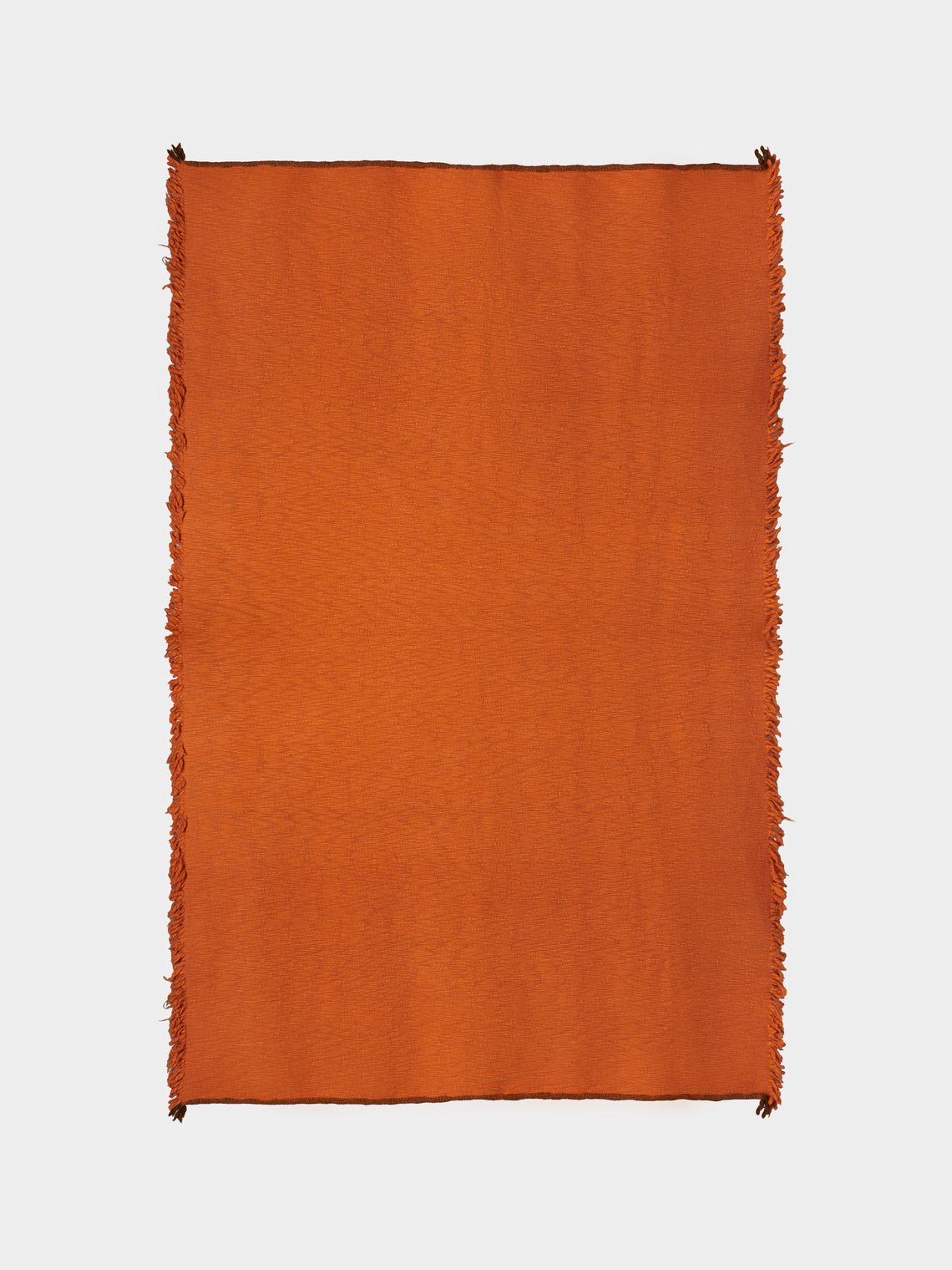 Norlha - Nostalgia Hand-Spun Yak Blanket (86.5in/2.2m) - Orange - ABASK - 